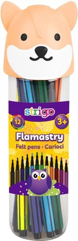 Flamastry Lisek 12 kolorów - tantis.pl