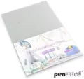Tektura falista A4. Srebrna matowa - tantis.pl