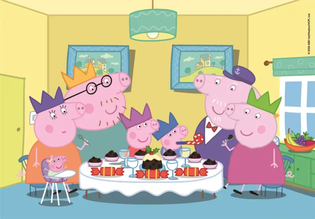 Puzzle 2x20 Peppa Pig - tantis.pl