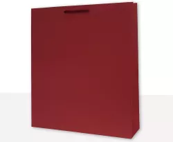 Torebki prezentowe jednobarwna T9 bordo 10 sztuk