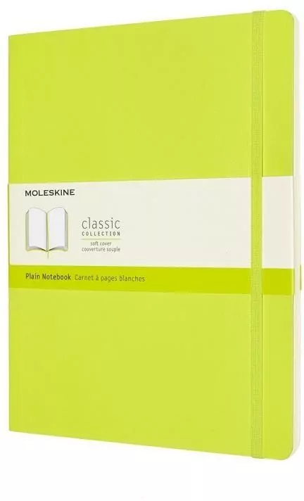 Notes Classic XL 19x25 gładki 192str BR lemon gree - tantis.pl