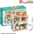 Puzzle 3D. Dreamy Dollhouse. Domek dla lalek - tantis.pl