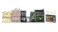 LEGO® Magiczne sklepy na ulicy Śmiertelnego Nokturnu 76471 - tantis.pl