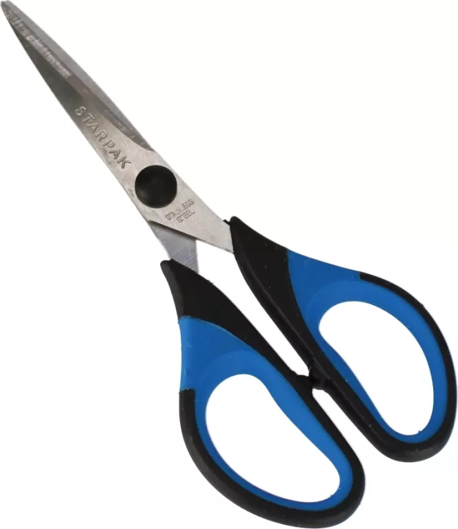 Nożyczki metalowe z gumową rączką - tantis.pl