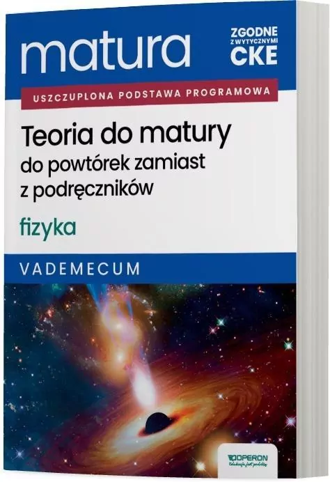 Matura 2027 Fizyka Teoria do matury Vademecum ZR - tantis.pl