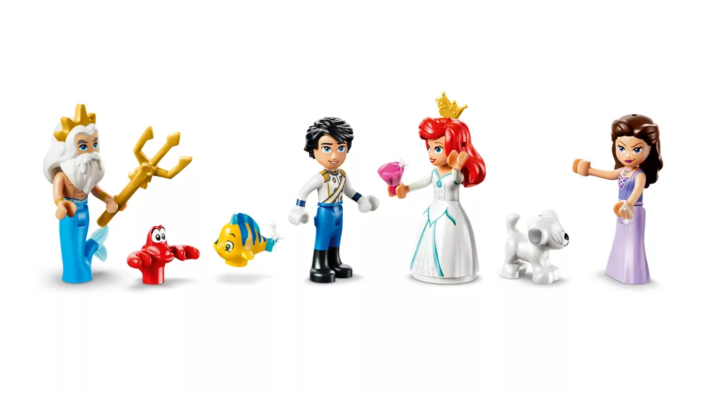 LEGO® Królewska łódź weselna Arielki 43299 - tantis.pl