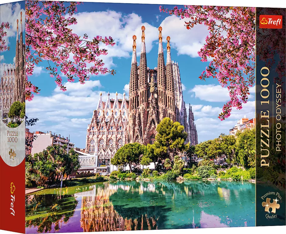 Puzzle 1000 Premium Plus Sagrada Familia TREFL - tantis.pl