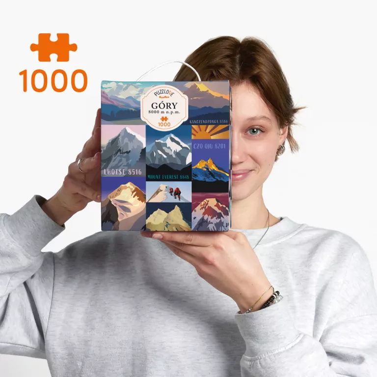 CzuCzu. Puzzlove. Góry 8000m n.p.m. 1000 el. - tantis.pl