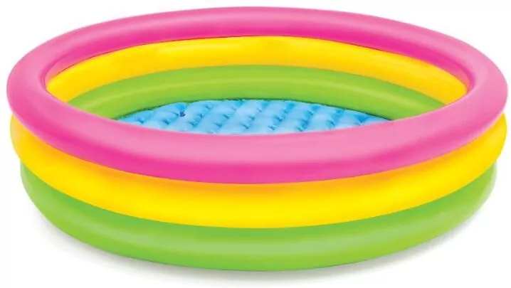 Intex. Brodzik kolorowy 144cm - tantis.pl