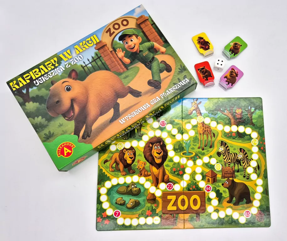 Kapibary w akcji. Ucieczka z Zoo - tantis.pl