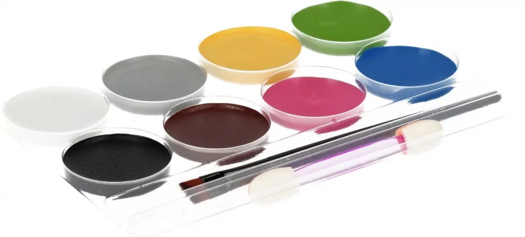 Farby do malowania twarzy Animal 8 kolorów - tantis.pl