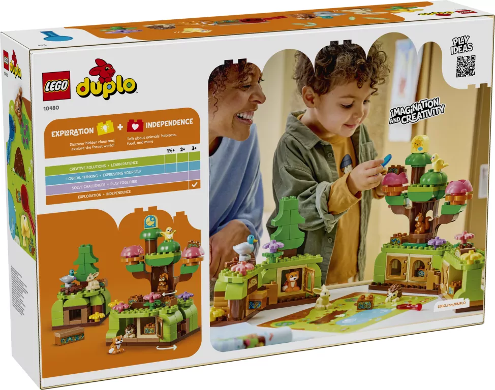 LEGO® Las odkrywców z dzikimi zwierzętami 10480 - tantis.pl