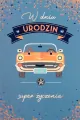 Karnet B6 Urodziny - tantis.pl
