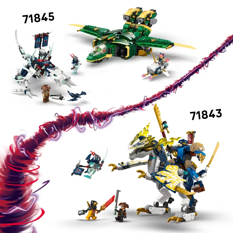 LEGO® Ninjago. Pojazd bojowy ninja 71844 - tantis.pl