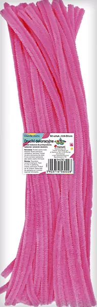 Druciki dekoracyjne 0,6x30cm fluoróżowe - tantis.pl