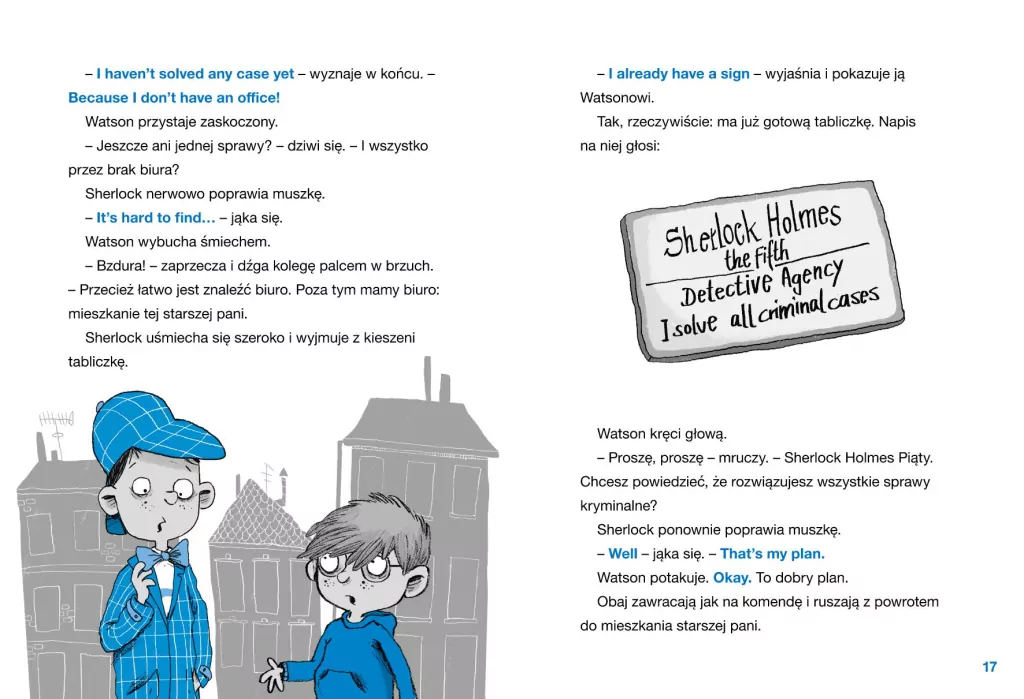 Sherlock Junior i niedźwiedź z Londynu - tantis.pl