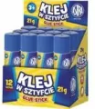 Klej w sztyfcie 21g . Zestaw 12 sztuk - tantis.pl