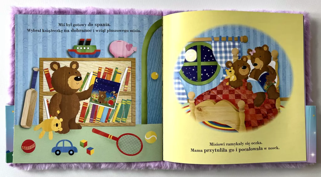 Dobranoc, Misiu. Czytanka przytulanka - tantis.pl