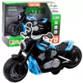 Motocykl na baterie niebieski - tantis.pl