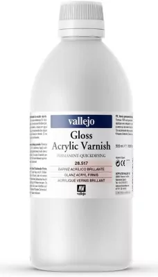 Vallejo: 28.517 - Gloss Acrylic Varnish (500 ml)