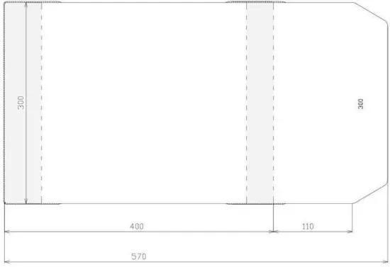 Okładka regulowana 300x510mm