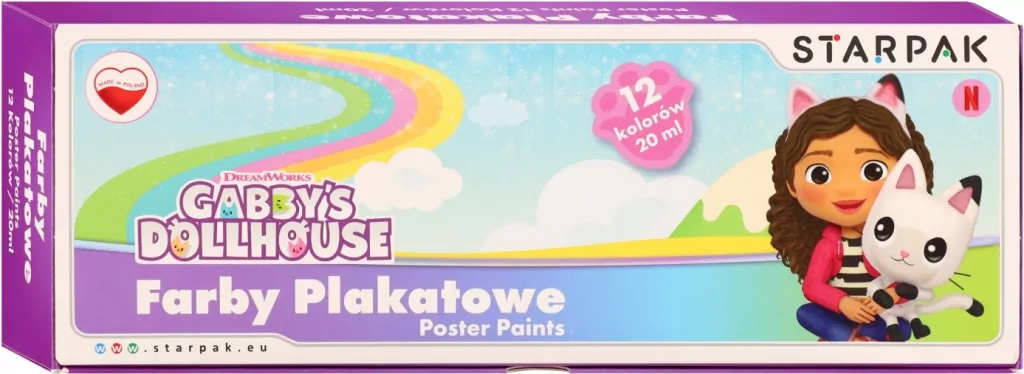 FARBY PLAK 12KOL 20ML GDH STK FOL 6/24 - tantis.pl
