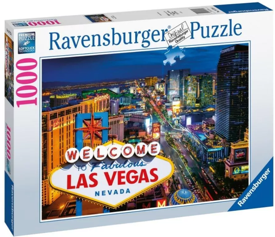 Puzzle 1000. Las Vegas - tantis.pl