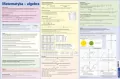 Podkładka na biurko. Wzory matematyczne. Algebra - tantis.pl