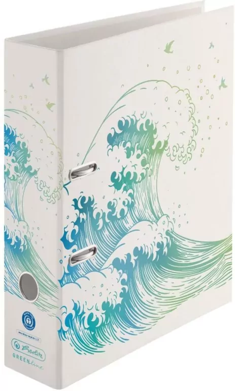 Segregator A4 8cm Greenline Fale max. file - tantis.pl