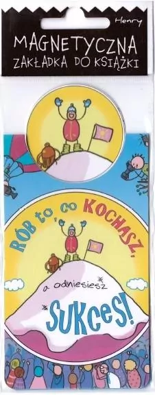 Zakładka magnetyczna. Rób to co kochasz - tantis.pl