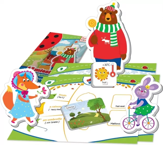 Roter Kafer. Gra edukacyjna 12 miesięcy w języku angielskim - tantis.pl