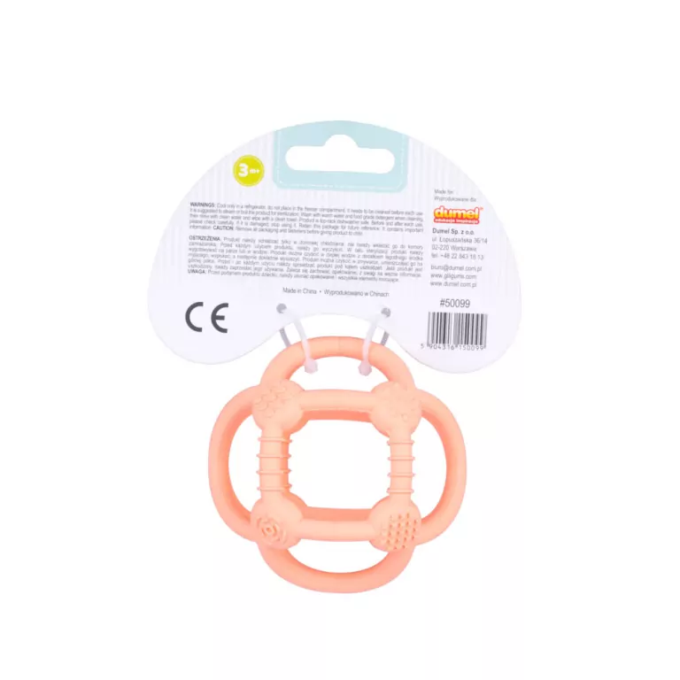 Gryzak dla dzieci piłka brzoskwiniowa - tantis.pl