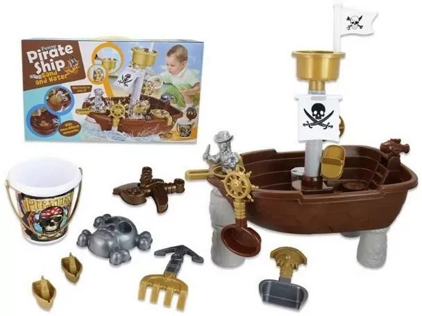 Zestaw do piasku Statek piracki - tantis.pl