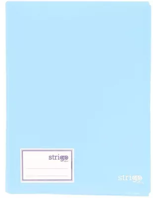 Album ofertowy A4 20 koszulek błękitny STRIGO