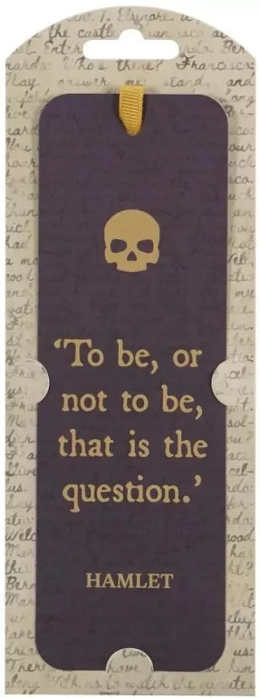 Szekspir Zakładka papierowa - Hamlet - tantis.pl