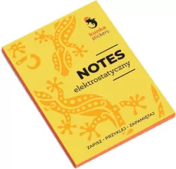 Notes elektrostatyczny pomarańczowy 100 karteczek