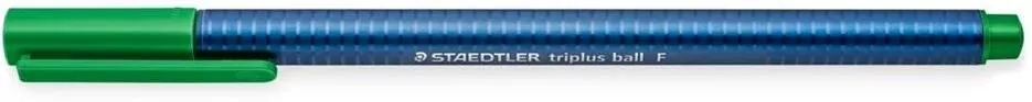 Długopis triplus ball F zielony (10szt) STAEDTLER - tantis.pl