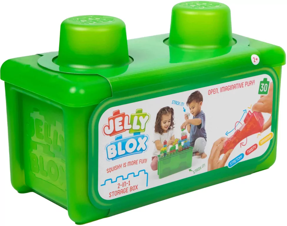 Miękkie klocki. Jelly Blox Skrzynka - tantis.pl