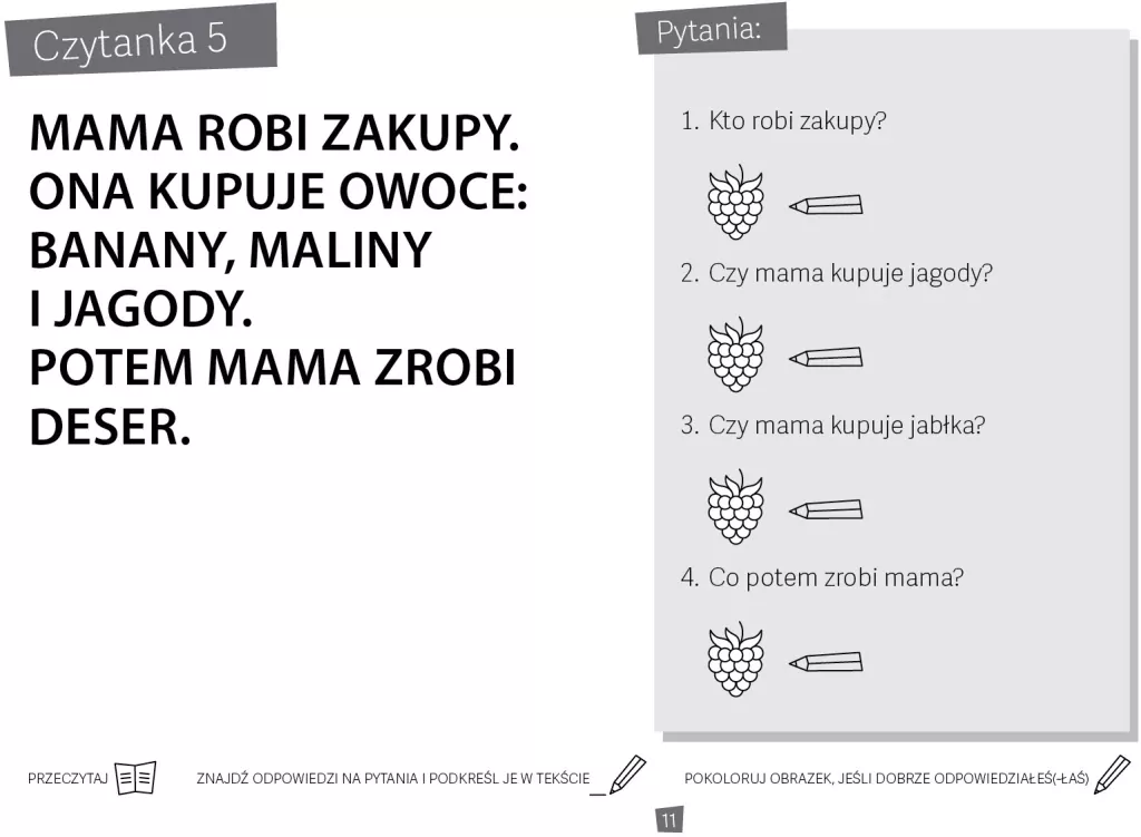 Czytam i odpowiadam na pytania. Kolejne czytanki - tantis.pl