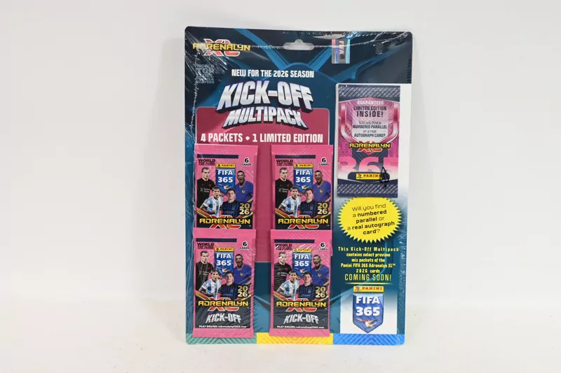 Saszetki z kartami Fifa 365 Adrenalyn XL 2026 - tantis.pl