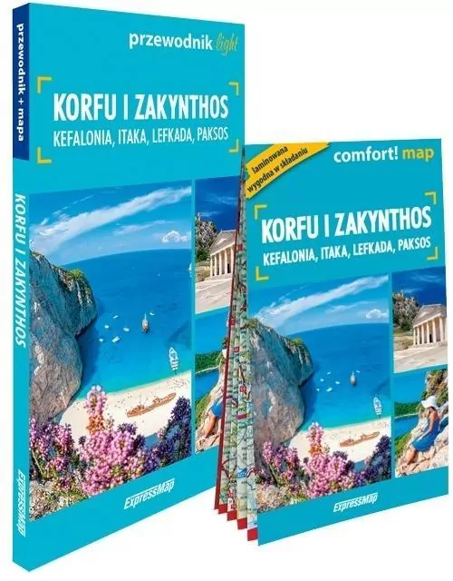 Korfu i Zakynthos light: przewodnik + mapa - tantis.pl
