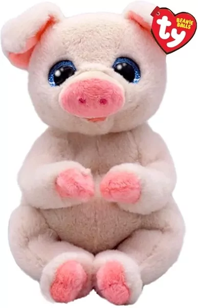 Beanie Boos Penelope. Różowa świnka 15cm - tantis.pl