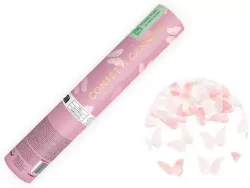 Tuba z motylkami różowy 20cm