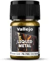 Vallejo: 70.795 - Liquid Metal - Green Gold (35 ml) - tantis.pl