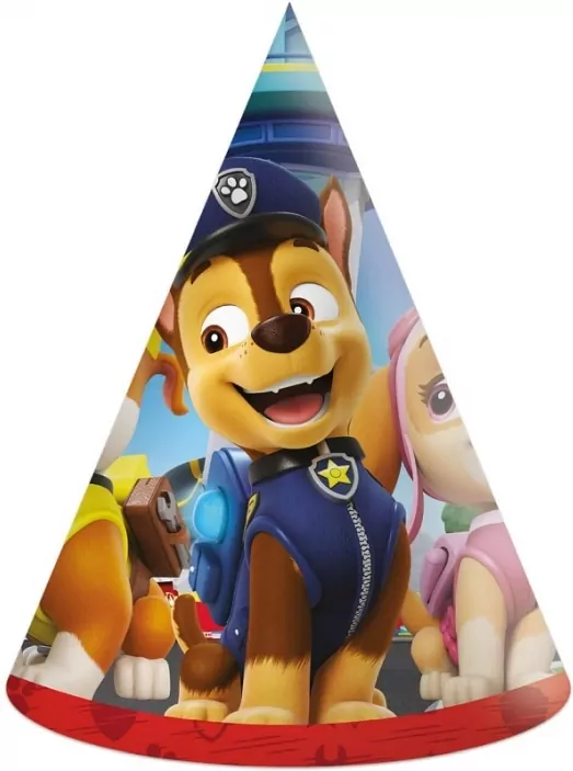 Czapeczki papierowe Paw Patrol - tantis.pl