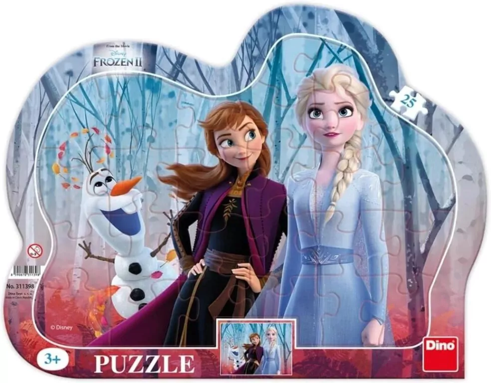Puzzle 25 ramkowe Kraina Lodu Frozen II Przyjaciel - tantis.pl