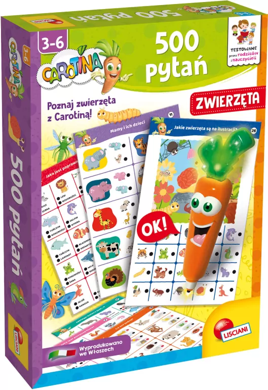 Lisiciani 500 pytań Carotina - tantis.pl