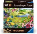 Puzzle drewniane 500 Dziki ogród - tantis.pl