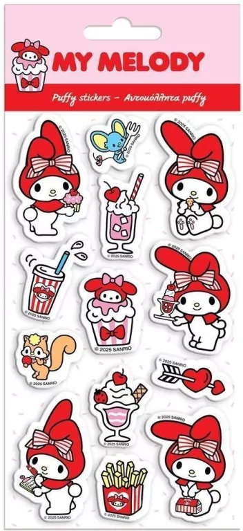 Naklejki wypukłe My Melody - tantis.pl