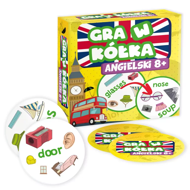 Gra w Kółka Angielski 8+ - tantis.pl